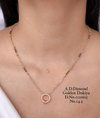 Designer Daily Wear AD Dimond Golden Dokiya 2 Mangalsutra Wholesale Price In Surat
